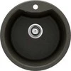 Deante granitinė virtuvinė plautuvė Deante Solis ZRS T803, Anthracite