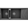 Deante granitinė virtuvinė plautuvė su magnetais Deante Magnetic ZRM_S213, Metallic pilkas