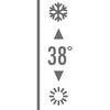 Deante termostatinis vonios maišytuvas Therm BCH_A1BT, Bianco