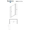Dušo durys Besco Sinco, 80 x 195 cm
