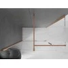Dušo kabina Mexen Velar, Brushed copper, 120 x 85 cm