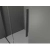 Dušo kabina Mexen Velar, Brushed gun pilka, 130 x 80 cm