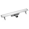Dušo latakas Laveo Basso 2in1, 100 cm, Inox