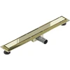 Dušo latakas Mexen Flat 2 in 1, Gold, 140 cm