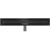 Dušo latakas Mexen Flat 2 in 1, Juodas, 120 cm