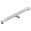 Dušo latakas Mexen Flat 360, Chrome/Baltas Glass, 80 cm