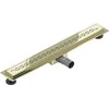Dušo latakas Mexen Flat 360 Classic, Gold, 90 cm
