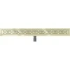 Dušo latakas Mexen Flat 360 Lines, Gold, 60 cm