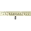 Dušo latakas Mexen Flat Athens, Gold, 50 cm