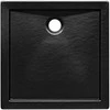 Dušo padėklas Besco Aquarius SlimLine Stone Effect New, 80 x 80 x 5,5 cm