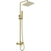 Dušo sistema su maišytuvu Laveo Pola, Brushed Gold