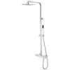 Dušo sistema su termostatu Besco Modern / Varium, Chrome