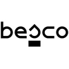 Dviguba spintelė Besco Akya Linea 131 cm su praustuvu ir klik-klak, Baltas matt/Baltas matt+Juodas matt
