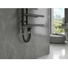 Elektrinis rankšluosčių džiovintuvas Mexen Jukon, 988 x 500 mm, 600 W, juodas