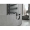 Elektrinis rankšluosčių džiovintuvas Mexen Uran, 800 x 500 mm, 600 W, antracitas