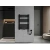 Elektrinis rankšluosčių džiovintuvas Mexen Ares, 900 x 600 mm, 600 W, juodas