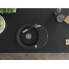 Granitinė virtuvinė plautuvė Mexen Kevin su maišytuvu ir sifonu, Metallic juodas/auksinis+Juodas/Chrome