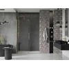 Stumdomos dušo durys Mexen Velar, Brushed auksinis, 110 cm