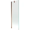 Vonios sienelė Mexen Next I, Rose auksinis/Transparent, 60 x 150 cm