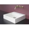 Graninis praustuvas Deante Correo 50x40 cm, CQR_AU5S, Alabaster