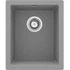 Granitinė virtuvinė plautuvė Deante Ella ZREXS10C, Metallic pilkas