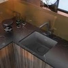Granitinė virtuvinė plautuvė Deante Momi, ZKM_S10A, Metallic pilkas