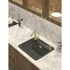 Granitinė virtuvinė plautuvė Deante Momi, ZKM_T103, Anthracite metallic