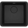 Granitinė virtuvinė plautuvė Deante Momi, ZKM_G10A, Metallic graphite