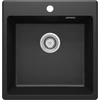 Granitinė virtuvinė plautuvė Deante Olfato, ZPO_G10A, Metallic graphite