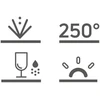 Granitinė virtuvinė plautuvė Deante Olfato, ZPO_G10B, Metallic graphite