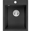 Kuchinox Granitinė virtuvinė plautuvė Laveo Chichi SBH_710T, Juodas