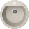 Granitinė virtuvinė plautuvė Laveo Dafne SBD_480T, rusvai gelsvas