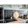 Granitinė virtuvinė plautuvė Laveo Grenada SBG_710T, Juodas