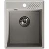 Granitinė virtuvinė plautuvė Laveo Hub SPH_510Y, Pilkas