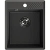 Granitinė virtuvinė plautuvė Laveo Hub SPH_710Y, Juodas