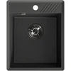 Granitinė virtuvinė plautuvė Laveo Hub SPH_710Y, Juodas