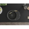 Granitinė virtuvinė plautuvė Mexen Kevin su maišytuvu ir sifonu, Juodas granite+Juodas granite/Gold