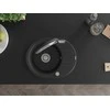 Granitinė virtuvinė plautuvė Mexen Kevin su maišytuvu ir sifonu, Metallic juodas/sidabrinis+Juodas/Chrome