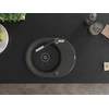 Granitinė virtuvinė plautuvė Mexen Kevin su maišytuvu ir sifonu, Juodas granite+Juodas/Chrome