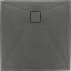 Granitinis dušo padėklas Deante Correo, Anthracite metallic, 80x80 cm