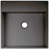 Granitinis praustuvas Deante Correo 40x40 cm, CQR_SU4S, Metallic pilkas