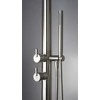 Grindinė dušo sistema Deante Silia NQS_F4GM, Brushed steel