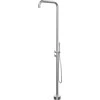 Grindinė dušo sistema Deante Silia NQS_F4GM, Brushed steel