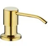 Įmontuojamas skysto muilo dozatorius Mexen Oval, 320 ml, Gold