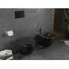 Pakabinamas klozetas Mexen Lena Rimless Slim Duroplast su lėtai nusileidžiančiu dangčiu, 30224075
