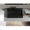 Konglomerato praustuvas Mexen Ava 1/O, 70x46 cm, Juodas mat