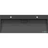 Konglomerato praustuvas Mexen Ava 2/O, 100x46 cm, Juodas mat