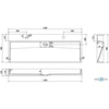 Konglomerato praustuvas Mexen Ava 2/O, 120x46 cm, Juodas mat