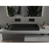Konglomerato praustuvas Mexen Ava B/O, 100x46 cm, Juodas mat