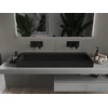 Konglomerato praustuvas Mexen Ava B/O, 120x46 cm, Juodas mat